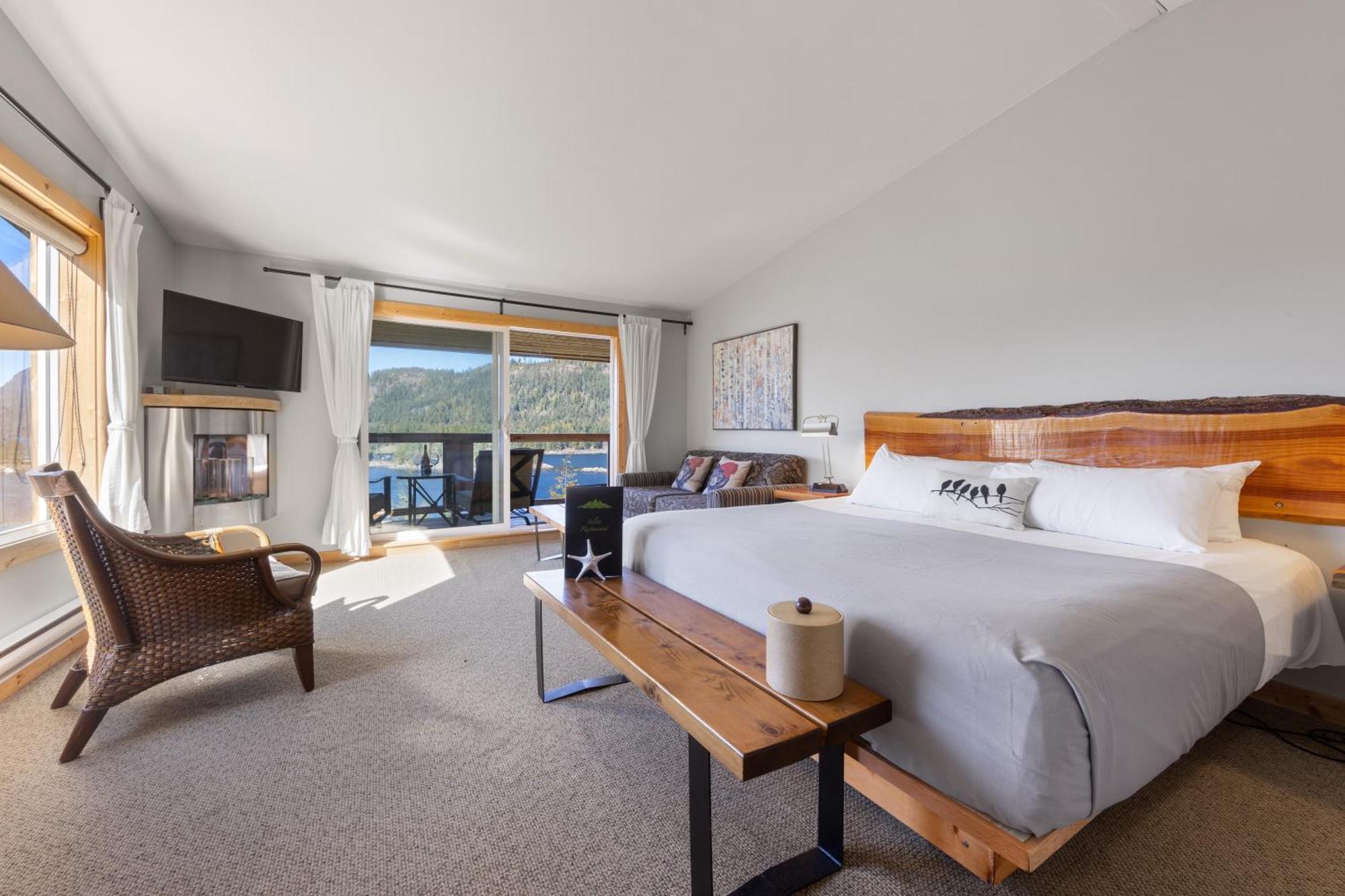West Coast Wilderness Lodge Egmont Esterno foto